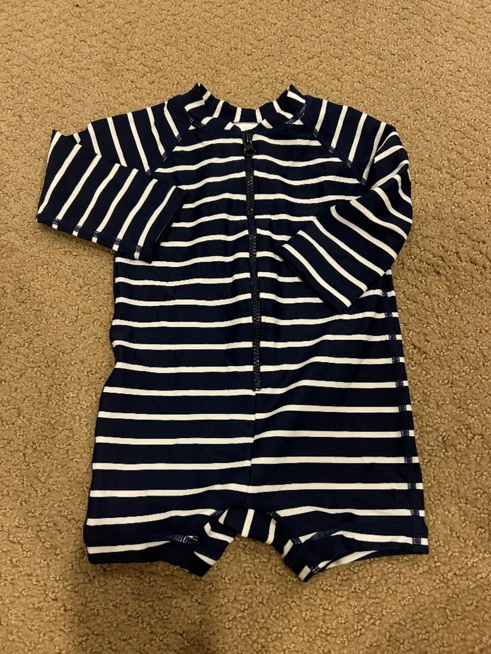 Hanna Andersson Baby Rashguard Swimsuit Unisex 6 to 12 Months